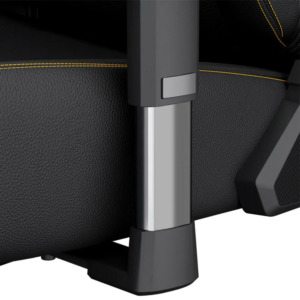 Andaseat Kaiser 3 Elegant Black - Premium PVC Leather - Ultimate Ergonomic Gaming Chair