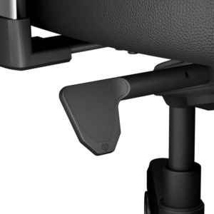 Andaseat Kaiser 3 Elegant Black - Premium PVC Leather - Ultimate Ergonomic Gaming Chair