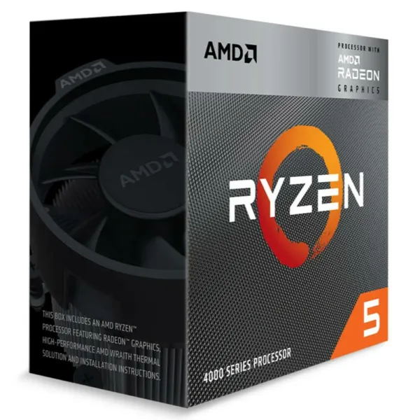 AMD Ryzen™ 5 4600G 6C/12T UPTO 4.2GHz ( Kèm FAN Wraith Stealth )