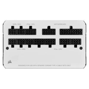 Corsair RM750 White — 750 Watt 80 PLUS Gold - Fully Modular ATX PSU