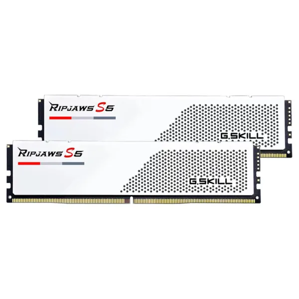 GSkill RipJaws S5 Matte White - 32GB (2x16GB) DDR5 - Bus 5600MHz Cas 36