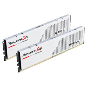 GSkill RipJaws S5 Matte White - 32GB (2x16GB) DDR5 - Bus 5600MHz Cas 40 ( F5-5600J4040C16GX2-RS5W )