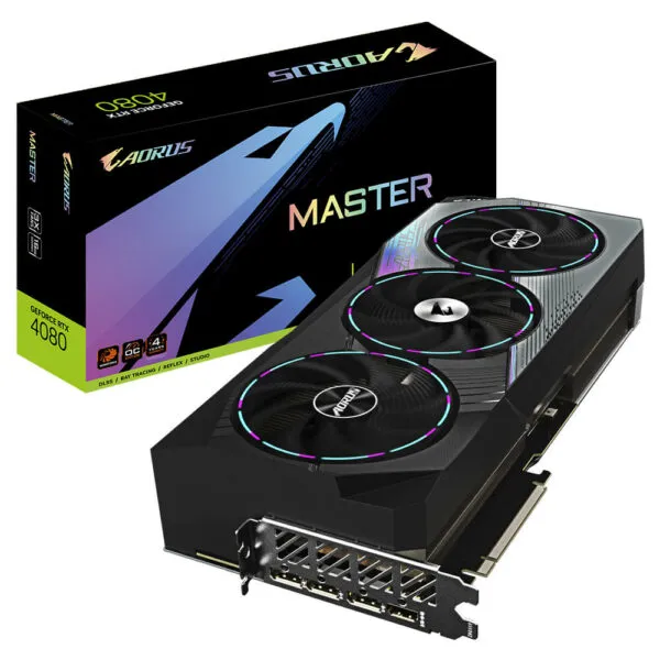 Gigabyte AORUS GeForce RTX™ 4080 16GB MASTER - 16GB GDDR6X