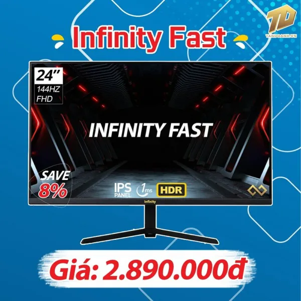 Infinity Fast - 23.8 inch FHD IPS / 144Hz / AMD Freesync / Gsync / Chuyên Game