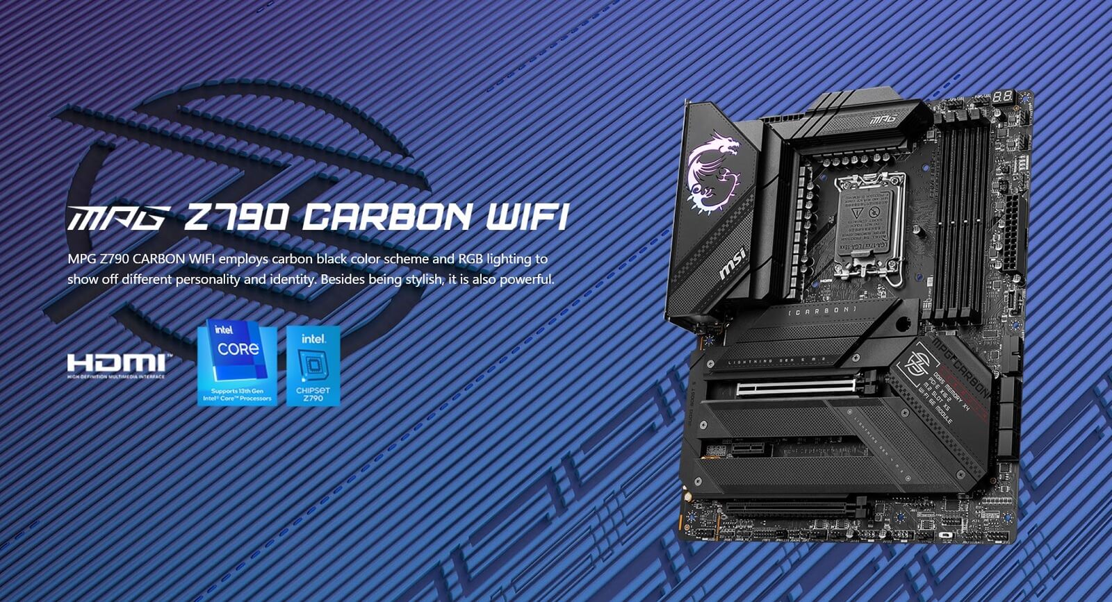 MSI MPG Z790 CARBON WIFI - Socket 1700