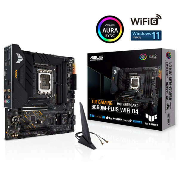 ASUS TUF GAMING B660M-PLUS WIFI D4 – Socket 1700