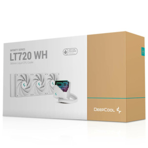 DeepCool LT720 WH H6 DeepCool LT720 WHITE - 360mm AIO Liquid CPU Cooler