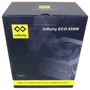 Infinity ECO 550W H01 Infinity ECO 550W Single Rail – True Power