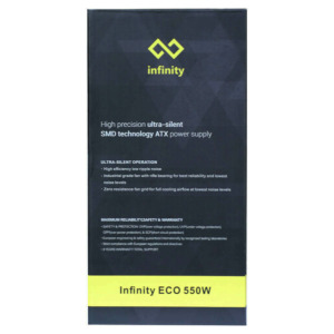 Infinity ECO 550W H8 Infinity ECO 550W Single Rail – True Power