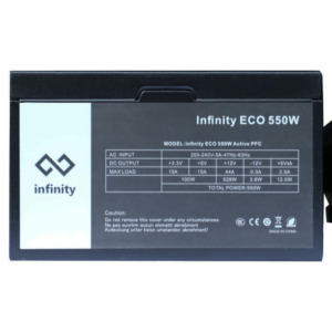 Infinity ECO 550W H9 Infinity ECO 550W Single Rail – True Power