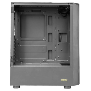 Infinity Hue Black H03 Infinity Hue - Black - ATX Gaming Chassis