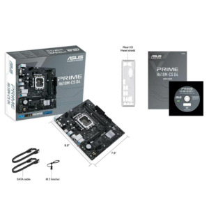 ASUS PRIME H610M CS D4 H8 Asus PRIME H610M-CS D4 - Socket 1700