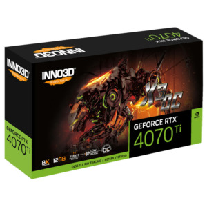 INNO3D GEFORCE RTX 4070 Ti X3 OC H3 INNO3D GEFORCE RTX™ 4070Ti X3 OC - 12GB GDDR6X