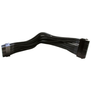 NZXT Premium Cable Sleeved 24pin for Mainboard Black H2 NZXT Premium Cable Sleeved 24pin for Mainboard - Black