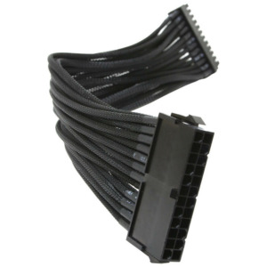 NZXT Premium Cable Sleeved 24pin for Mainboard Black H3 NZXT Premium Cable Sleeved 24pin for Mainboard - Black