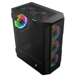 1STPLAYER XF Black H2 1STPLAYER XF Black Mid-Tower Gaming Case