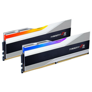 GSkill Trident Z5 RGB Silver - 64GB (2x32GB) DDR5 - Bus 6000MHz Cas 32 (F5-6000J3238G32GX2-TZ5RS)