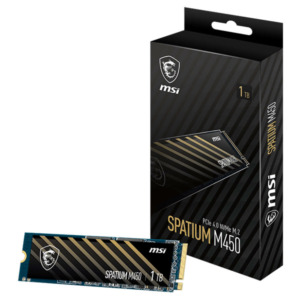 MSI SPATIUM M450 1TB H1 MSI SPATIUM M450 1TB - NVMe PCie Gen 4.0 x4 M.2 SSD