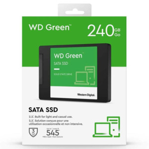 Western Digital Green Sata III 240GB WDS240G3G0A H4 WD Green 240GB WDS240G3G0A - 2.5 Inch SATA III SSD