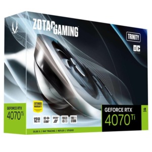 ZOTAC GAMING GeForce RTX 4070Ti Trinity OC H2 ZOTAC GAMING GeForce RTX™ 4070Ti Trinity OC - 12GB GDDR6X