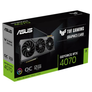 ASUS TUF Gaming GeForce RTX™ 4070 12GB GDDR6X OC Edition H6 ASUS TUF Gaming GeForce RTX™ 4070 12GB GDDR6X OC Edition - 12GB GDDR6X