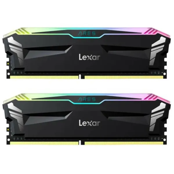 Lexar ARES RGB Black – 16GB (2x8GB) DDR4 – Bus 3600 MHz Cas 18 – LD4BU008G-R3600GDLA