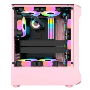 MIK AH01 – PINK H3 MIK AH01 – Pink – Mid Tower Case