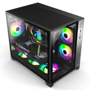 MIK LV12 M - Black - Mid Tower Case