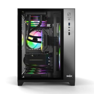 MIK LV12 M - Black - Mid Tower Case