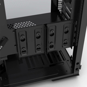 Phantek ENTHOO EVOLV MATX TEMPERED GLASS H14 Phanteks ENTHOO EVOLV mATX Tempered Glass Satin Black - Micro Tower Chassis
