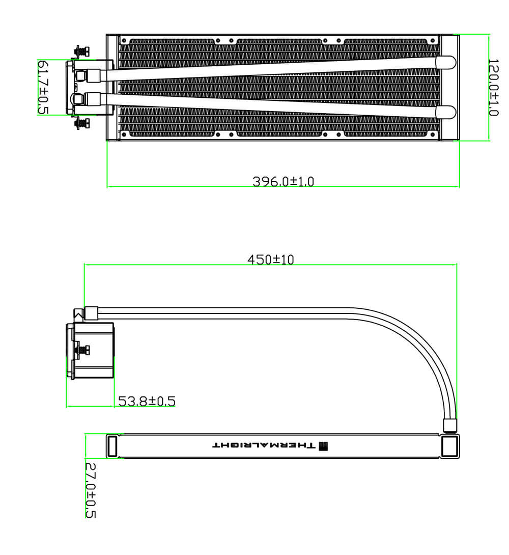 Thermalright Frozen Prism 360 BLACK ARGB - AIO CPU Cooler