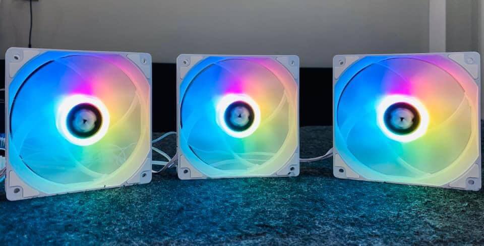 Thermalright TL C12CW S X3 Thermalright TL-C12CW-S X3 - 12CM ARGB Fan Case Kit