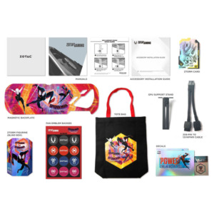 ZOTAC GAMING GEFORCE RTX 4070 AMP AIRO SPIDER MAN H4 ZOTAC GAMING GeForce RTX 4070 AMP AIRO SPIDER-MAN™: Across the Spider-Verse Bundle - 12GB GDDR6X