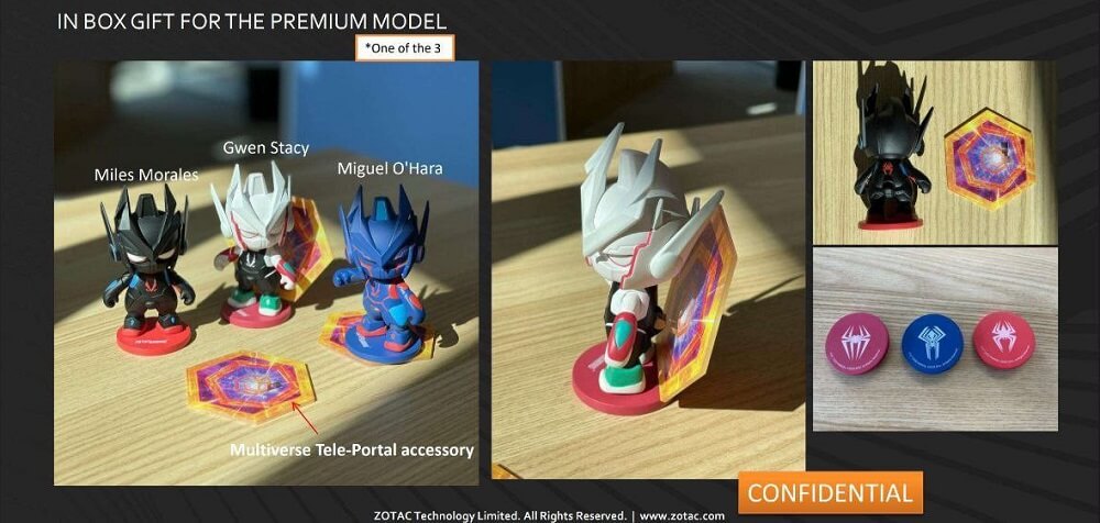 ZOTAC GAMING GEFORCE RTX 4070 AMP AIRO SPIDER MAN H6 ZOTAC GAMING GeForce RTX 4070 AMP AIRO SPIDER-MAN™: Across the Spider-Verse Bundle - 12GB GDDR6X