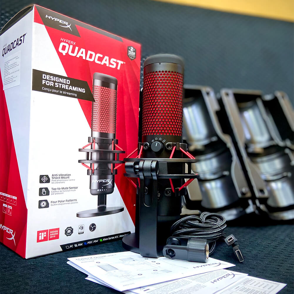 HyperX QuadCast - USB Microphone