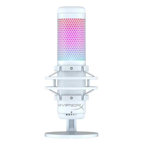 HyperX QuadCast S RGB - White - Microphone