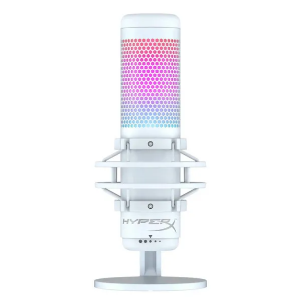HyperX QuadCast S RGB - White - Microphone