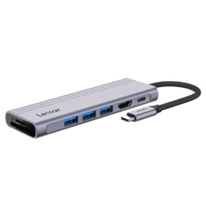 Lexar H31 H3 Lexar H31 - 7-in-1 USB Type-C Hub