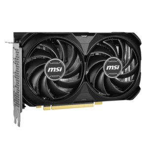 MSI GeForce RTX 4060 Ti 8G VENTUS 2X BLACK E1 OC H3 MSI GeForce RTX™ 4060 Ti 8G VENTUS 2X BLACK E1 OC - 8GB GDDR6
