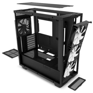 NZXT H7 ELITE RGB - Mid Tower Case (ALL BLACK)