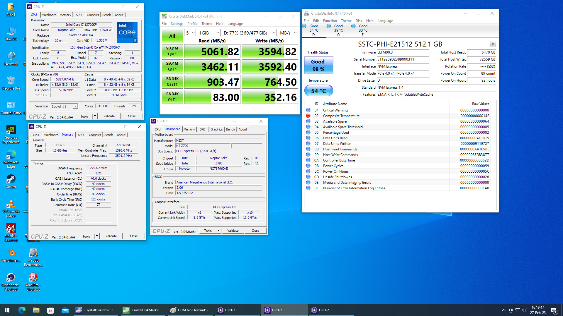 SSTC HAMMERHEAD E21 512GB - PCIe 4.0 x4 NVMe M.2 SSTC HAMMERHEAD E21 512GB - PCIe 4.0 x4 NVMe M.2