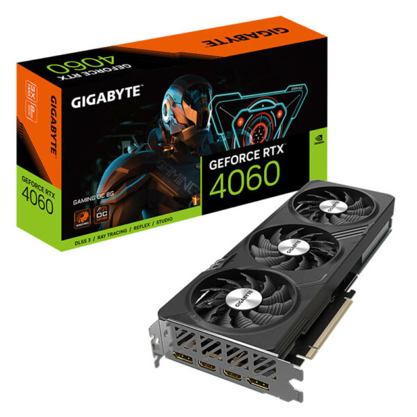 Gigabyte GeForce RTX™ 4060 GAMING OC 8G - 8GB GDDR6