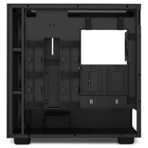 NZXT H7 Flow RGB Matte Black - ATX Mid-Tower with RGB Fans