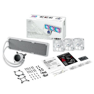 ASUS ROG STRIX LC III 360 ARGB LCD White Edition H4 ASUS ROG STRIX LC III 360 ARGB LCD White Edition - AIO Watercooling