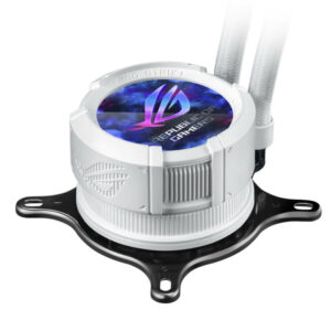 ASUS ROG STRIX LC III ARGB LCD White Edition H2 ASUS ROG STRIX LC III 360 ARGB LCD White Edition - AIO Watercooling
