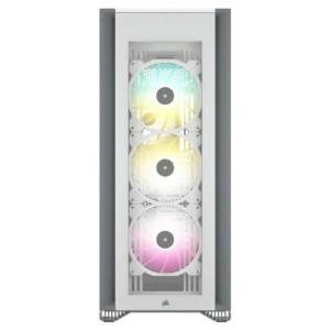 Corsair iCUE 7000X RGB White - Tempered Glass Full-Tower ATX PC Case