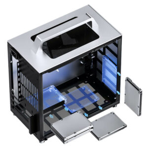 Jonsbo T8 Plus Silver - ITX Case