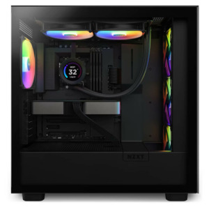 NZXT Kraken Elite 280 RGB Matte Black - 280mm AIO Liquid Cooler with LCD Display and RGB Fans