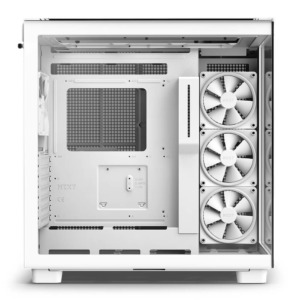 NZXT H9 Elite White H3 NZXT H9 Elite Matte White - Premium Dual-Chamber Mid-Tower Airflow Case