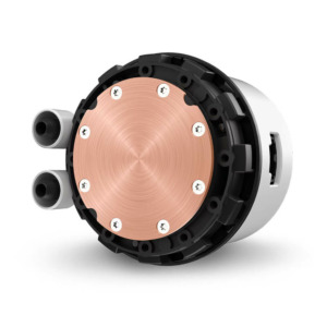 NZXT Kraken 280 RGB Matte White - 280mm AIO Liquid Cooler with LCD Display and RGB Fans